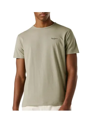 T-Shirt Vert Homme Pepe jeans Original 1
