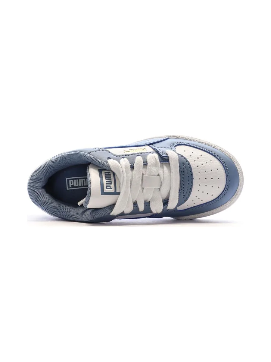Baskets Blanche/Bleu Junior Puma Ca Pro Classic 5