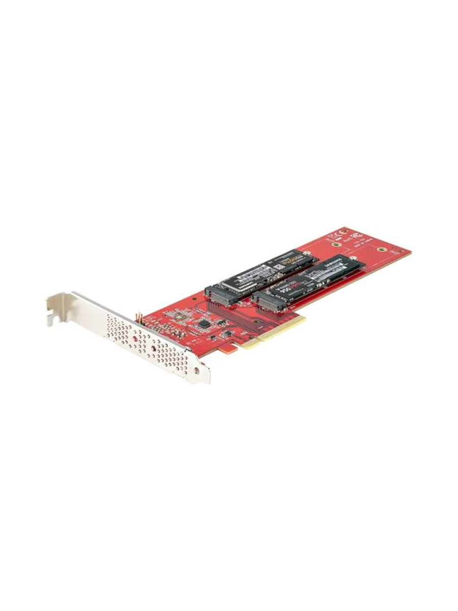 StarTech.com DUAL-M2-PCIE-CARD-B interface cards/adapter 8