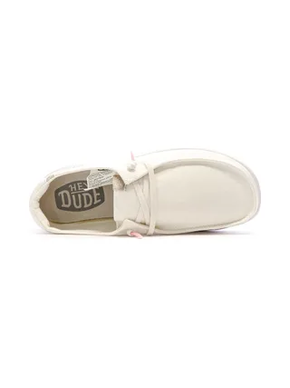 Chaussures Blanches Femme Hey Dude Wendy Rise 4