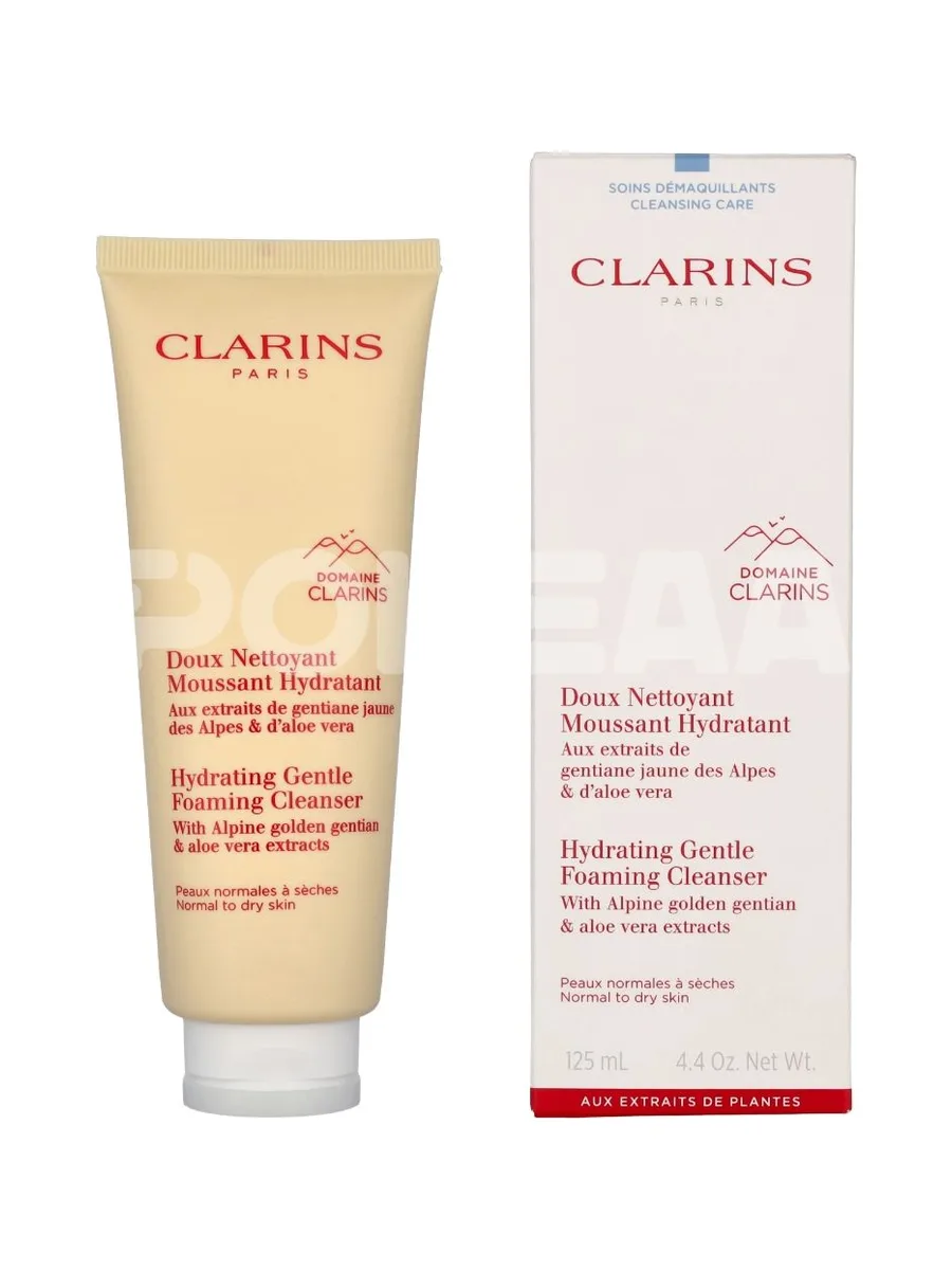 Clarins Hydrating Gentle Foaming Cleanser 125ml - Normal To Dry Skin 1