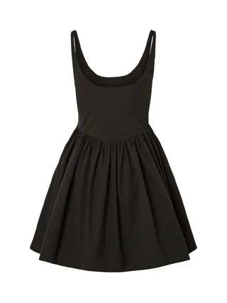 Robe Noire Femme Pieces Vana 2