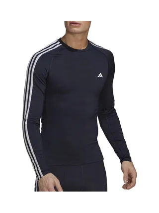 T-shirt Manches Longues Marine Homme Adidas HJ9912 1