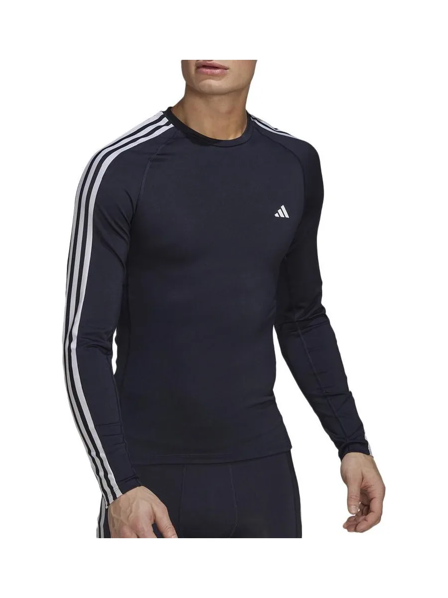 T-shirt Manches Longues Marine Homme Adidas HJ9912 2