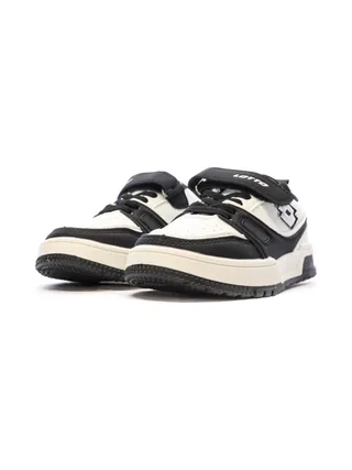 Baskets Blanches/Noires Garçon Lotto Basket Pescara 6