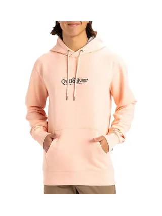 Sweat à Capuche Corail Homme Quiksilver Fineline 1