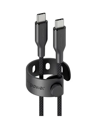 PanzerGlass empower™ by ® Racing 60W USB-C to USB-C Cable | USB 2.0 | 1.2M | Space Black USB cable 1