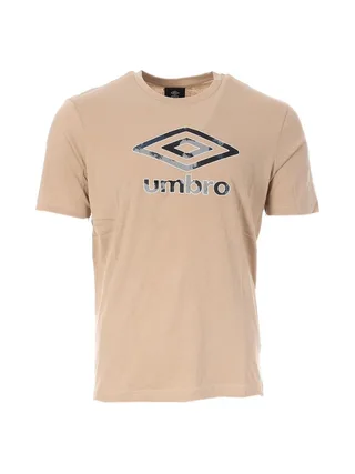 T-Shirt Beige Homme Umbro Stac 1