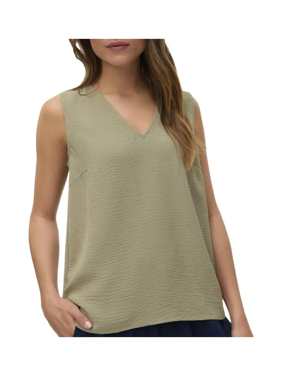 Top Kaki Femme Vero Moda Malva 2