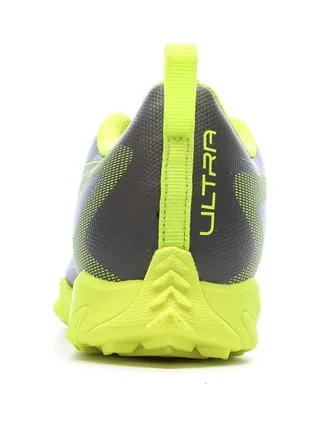Chaussures de football Gris/Vert Garçon Puma Ultra 5 Play 3