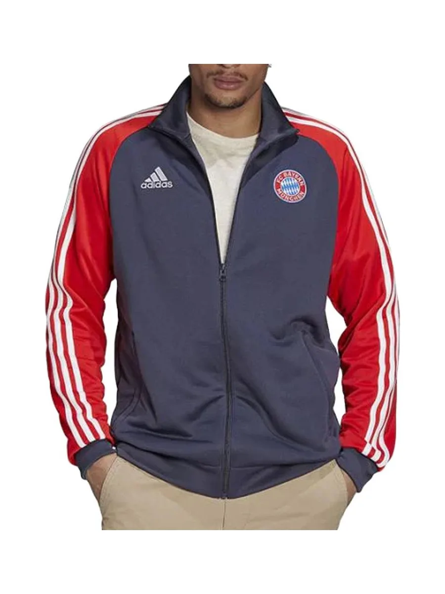 Bayern Munich Veste Gris/Rouge Homme Adidas 22/23 1