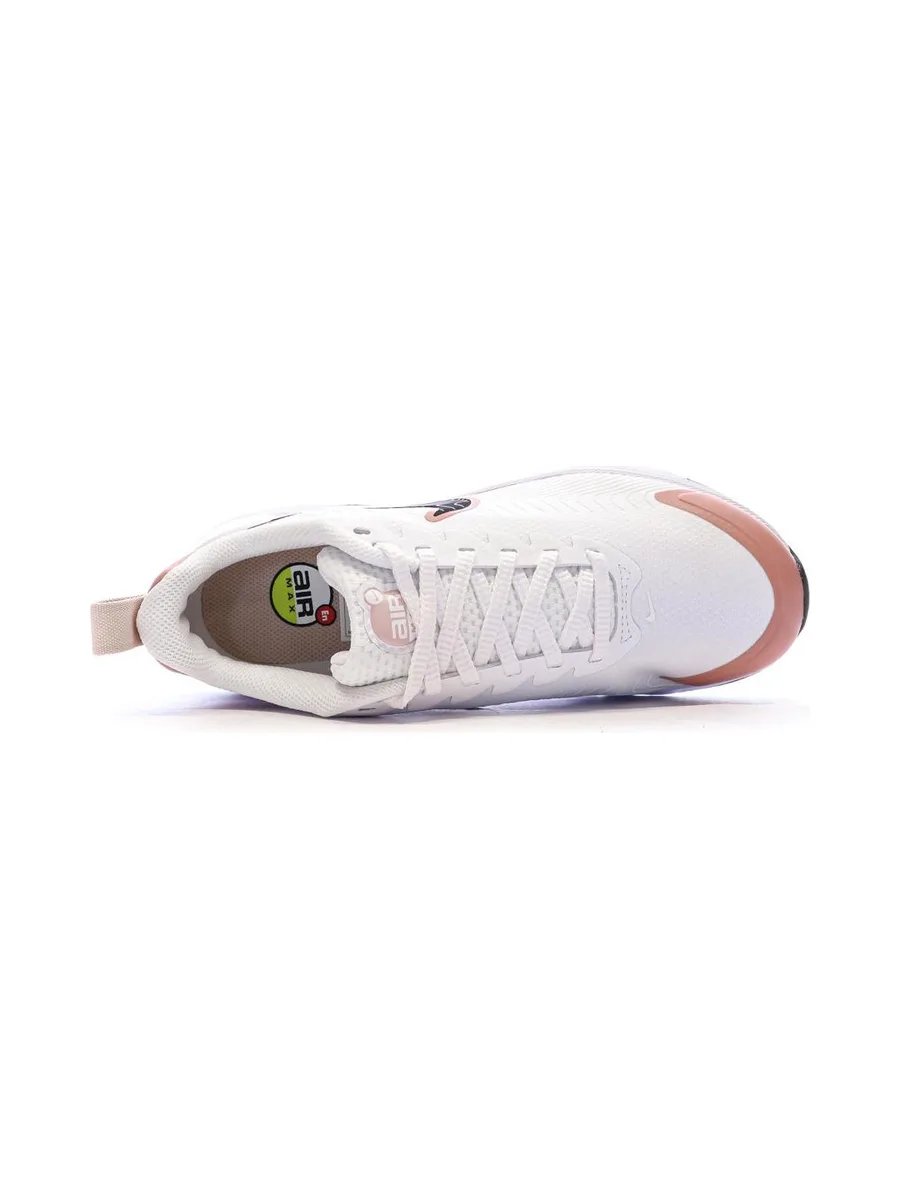 Baskets Blanches/Roses Femme Nike Air Max Nuaxis 5