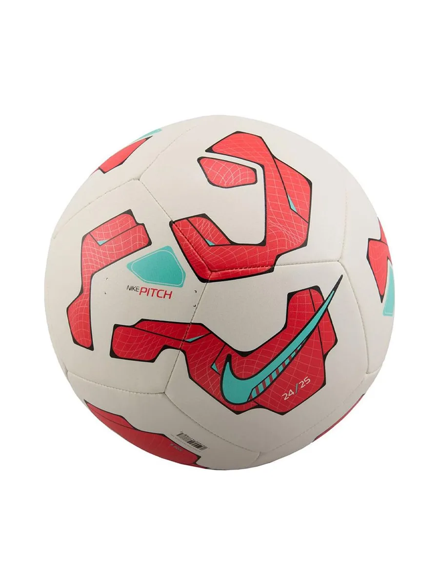Ballon de football Blanc/Rouge NIKE Pitch 2