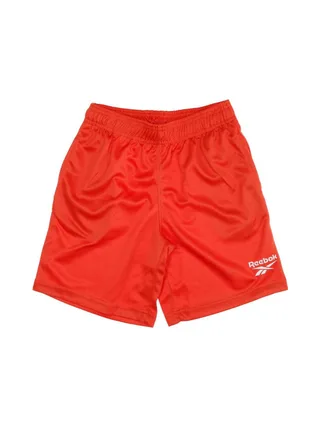 Short de Basketball Rouge Enfant Reebok 2
