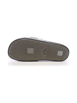Claquettes Grises Homme Quiksilver Wordmrksld 2