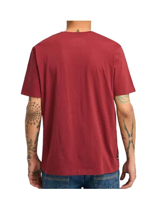 T-Shirt Bordeaux/Noir Homme Timberland Sleeve 2