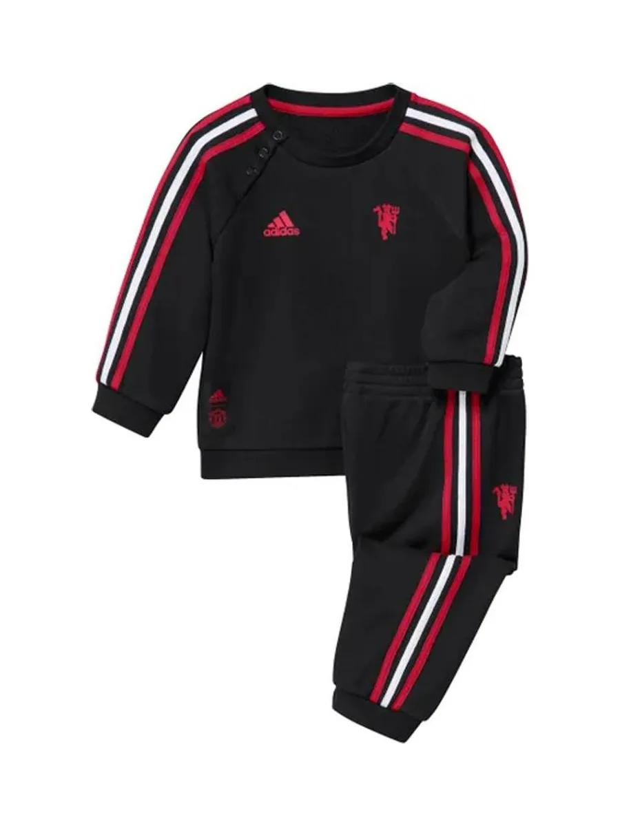 Manchester Survêtement Noir Garçon Adidas 2022/23 2