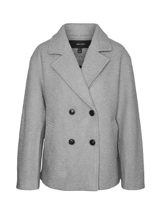 Manteau Gris Clair Femme Vero Moda Elite bella 3