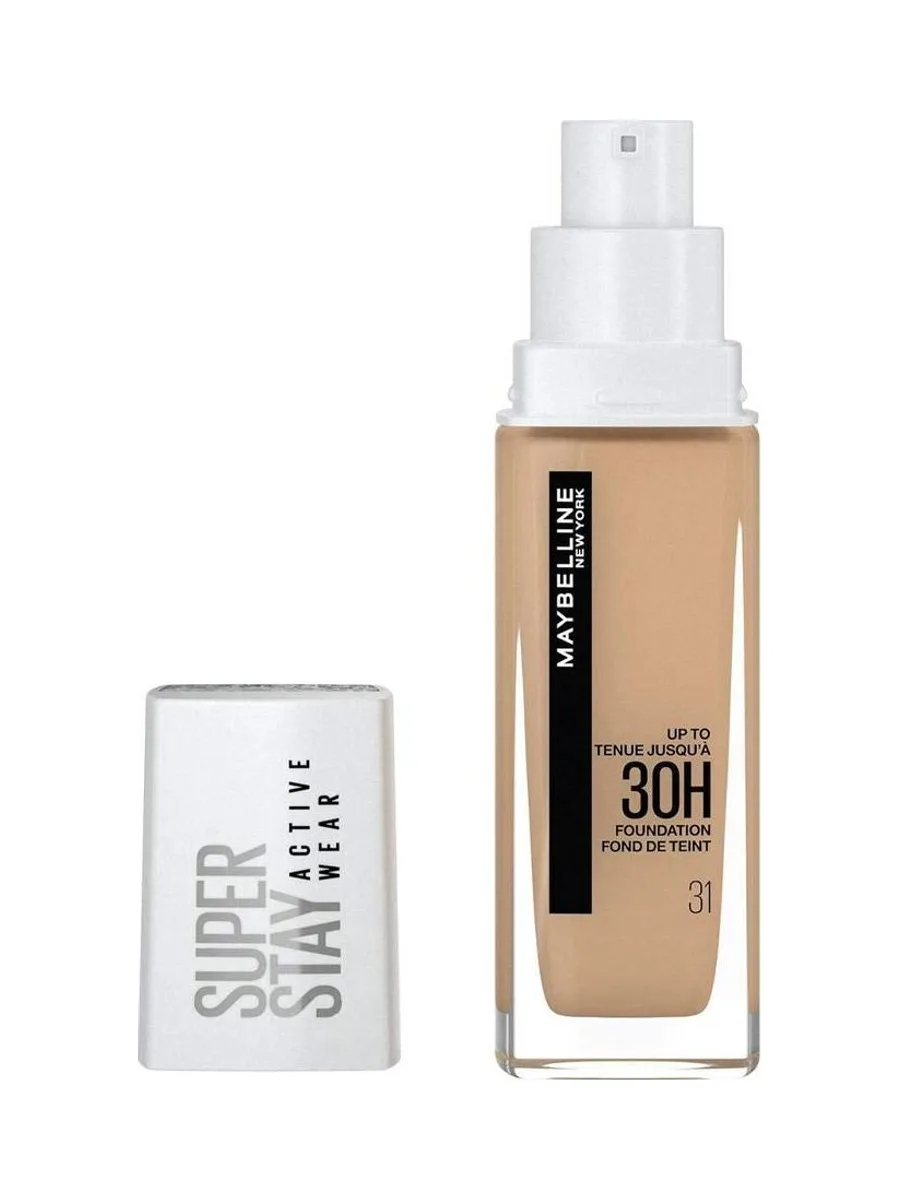 Fond de teint Gemey Maybellin New York SuperStay Active Wear 30H 031 Nude Chaud 2