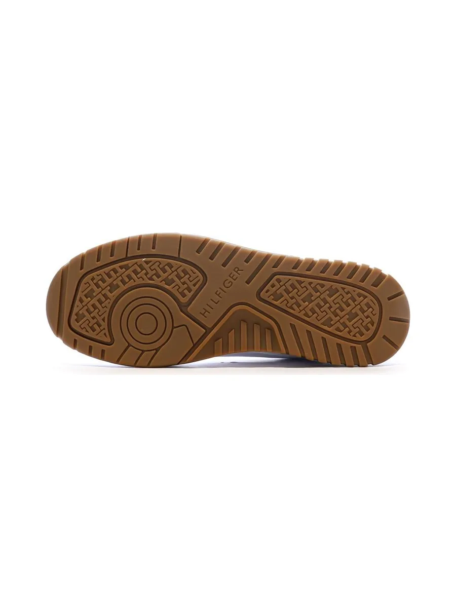 Baskets Blanches/Marine Homme Tommy Hilfiger Core Leath 6