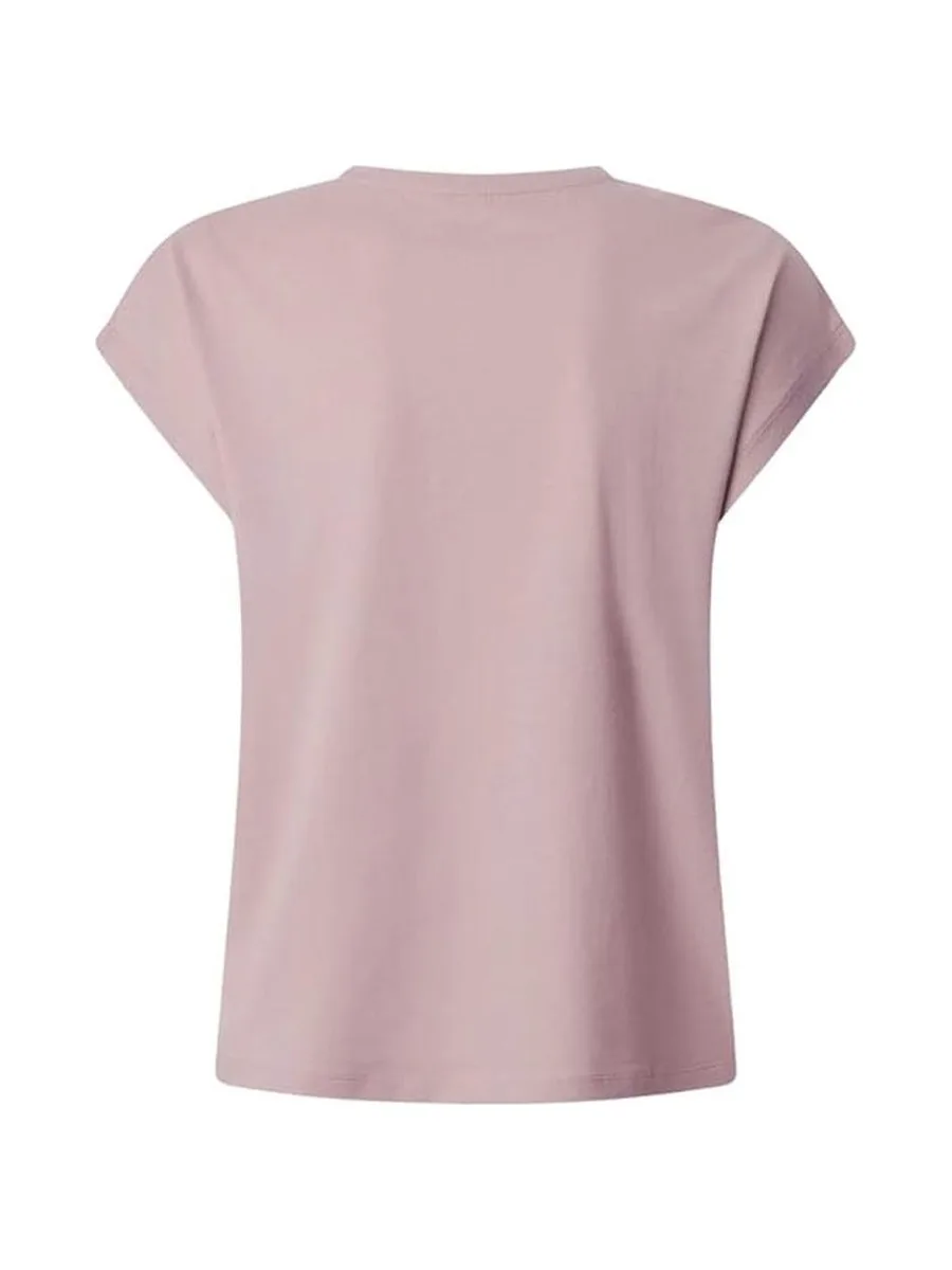 T-Shirt Rose Femme Pepe jeans Catalina Cloudy 3