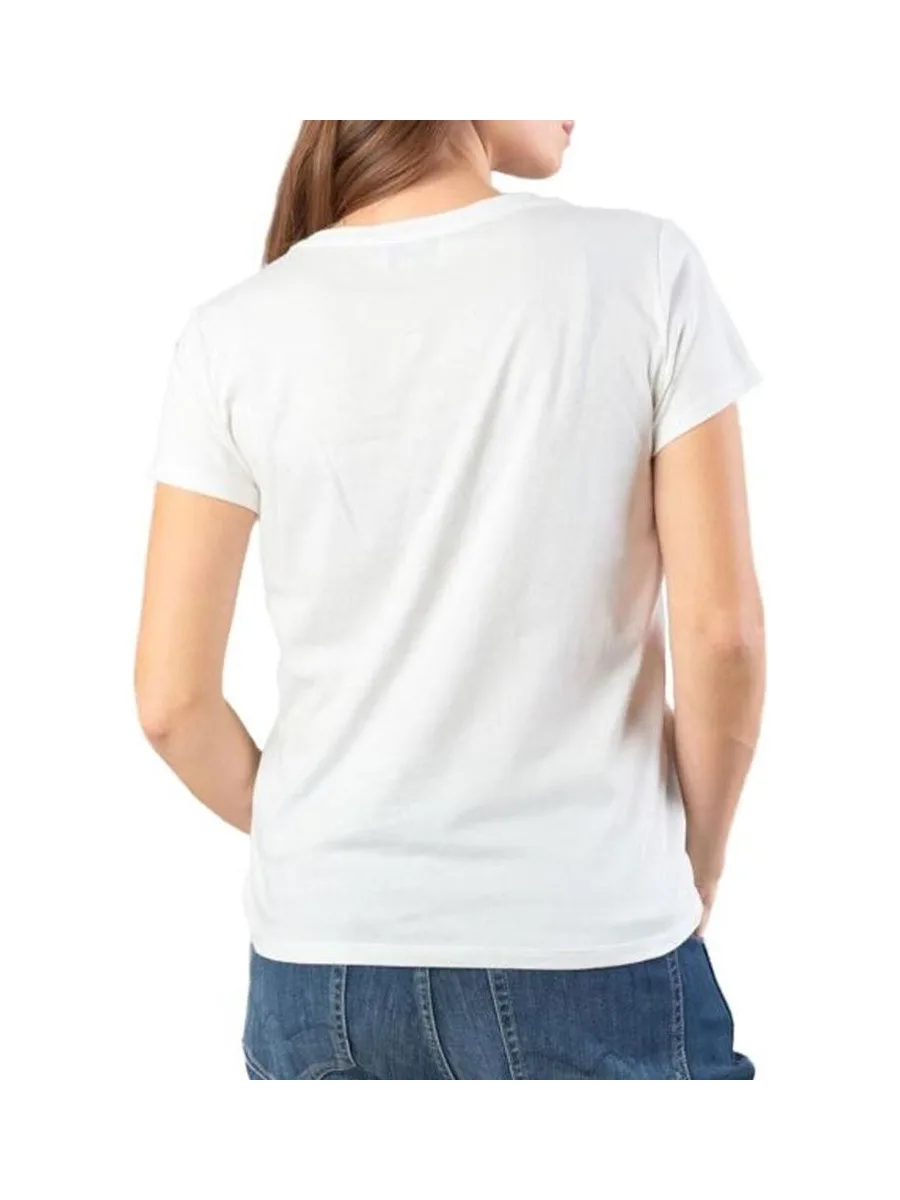 T-shirt Blanc Fille Le Temps Des Cerises Gillian 2