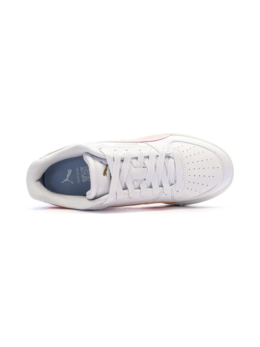 Baskets Blanche/Orange Ado Puma Caven Iii Retro 5
