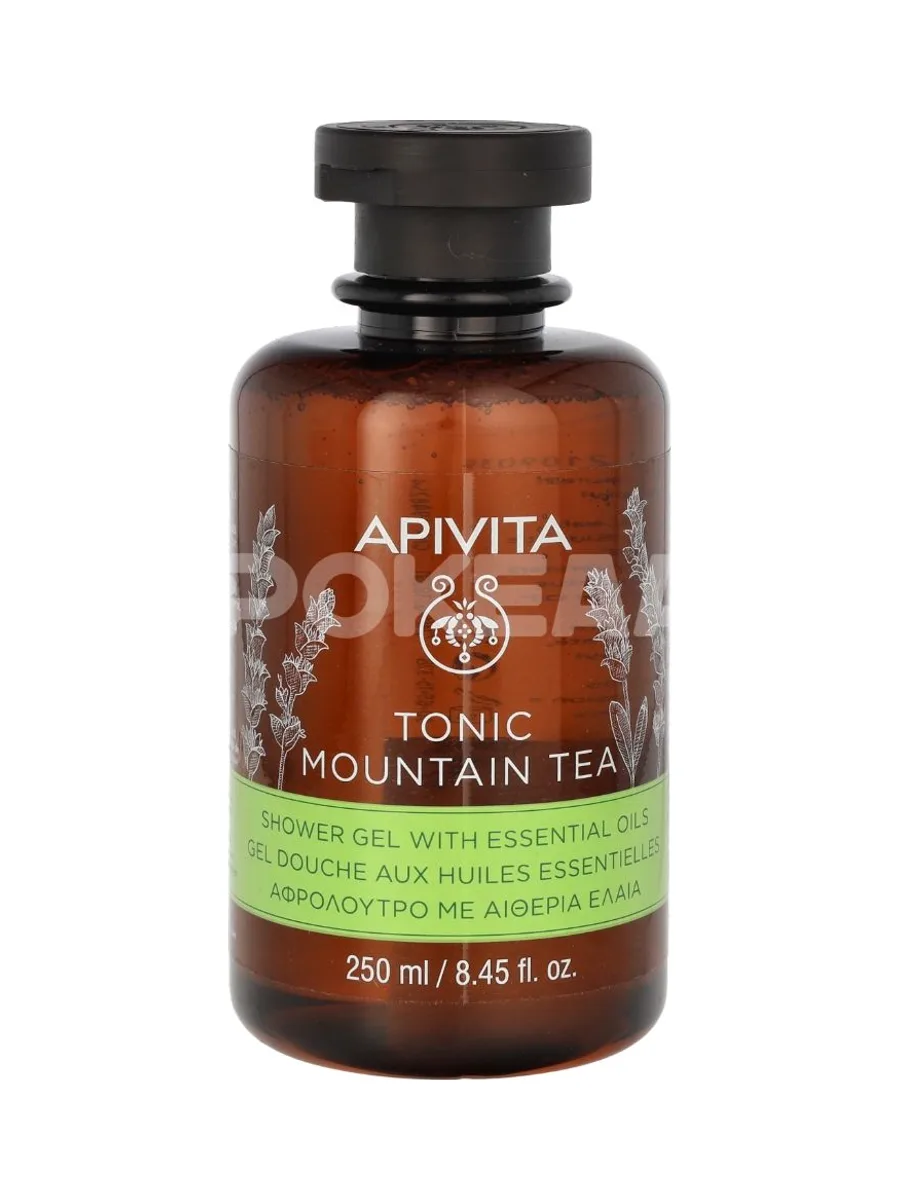 Apivita Tonic Mountain Tea Shower Gel 250ml 1