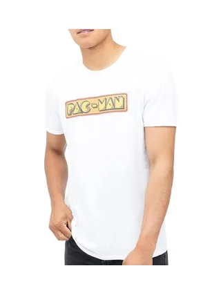 T-Shirt Blanc Homme Pac Man 2