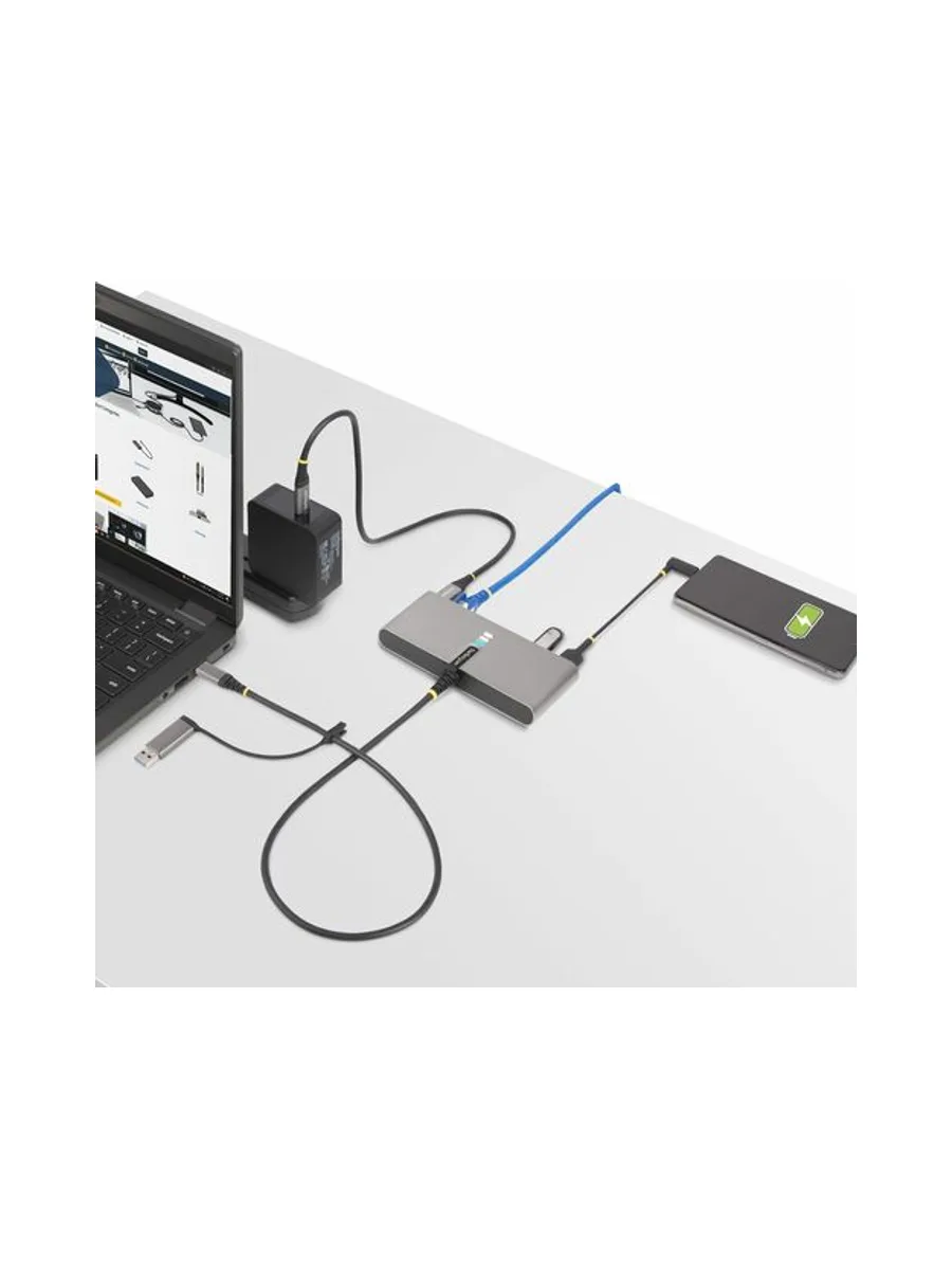 StarTech.com 5G2A1SGBB-USB-C-HUB laptop dock/port replicator 8