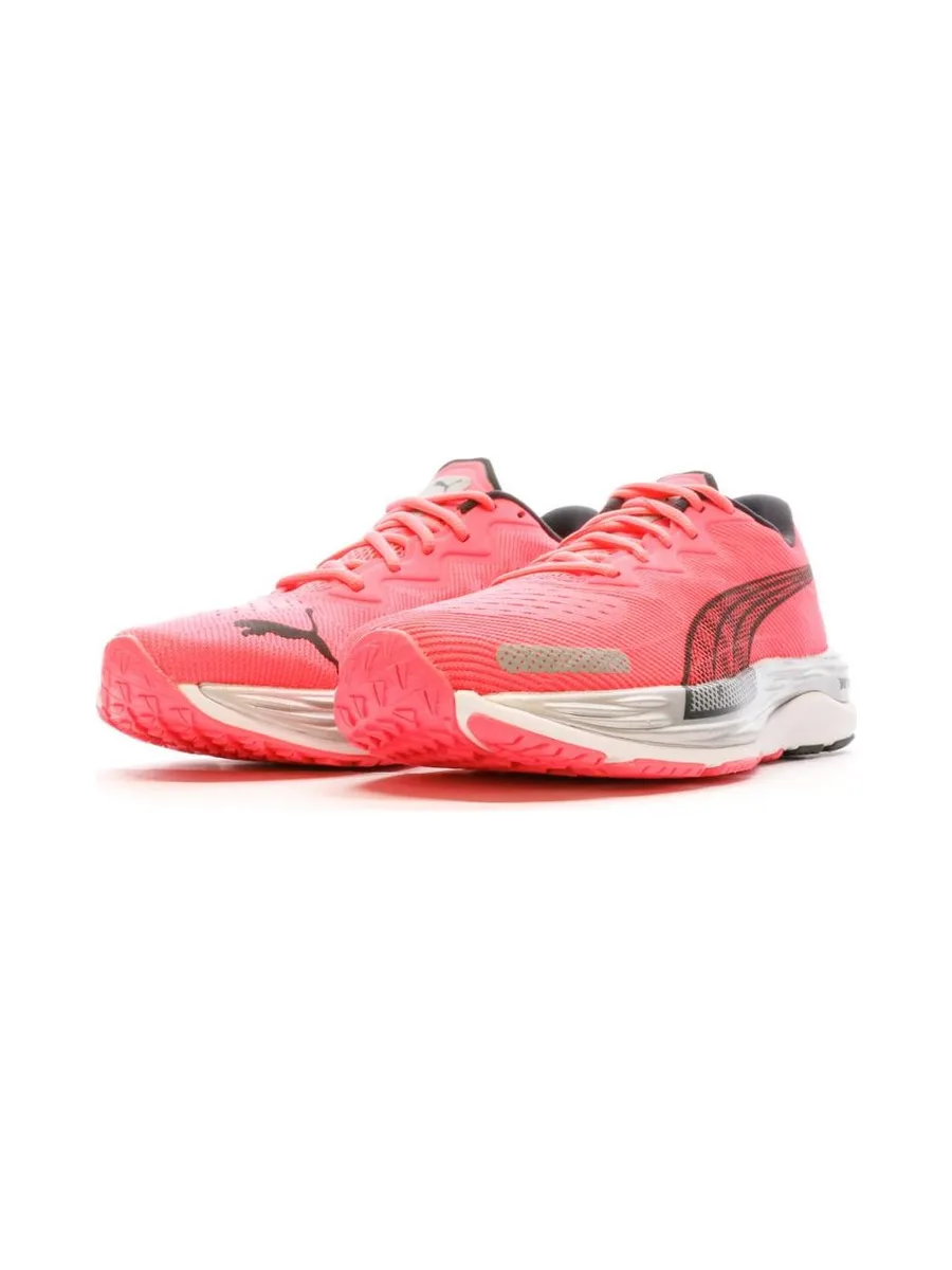 Chaussures de Running Rose Fluo Femme Puma Velocity Nitro 2 6