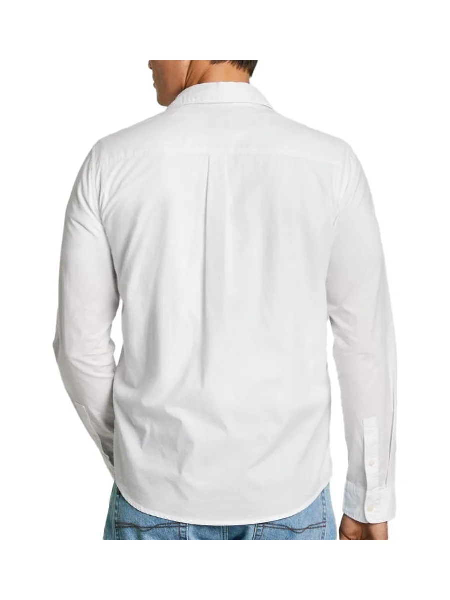 Chemises Blanche Homme Pepe jeans Arnold 3