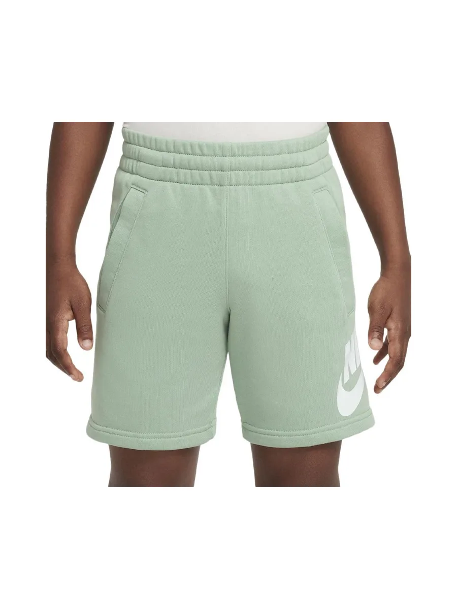 Short Vert Pale Garçon Nike Club Short 2