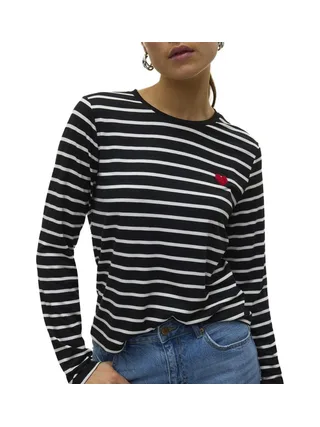 Haut Noir Femme Vero Moda Clara 1