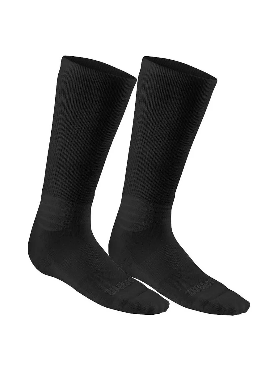 X1 Paire de Chaussettes Noir Homme Mixte Wilson Crew Sock 2