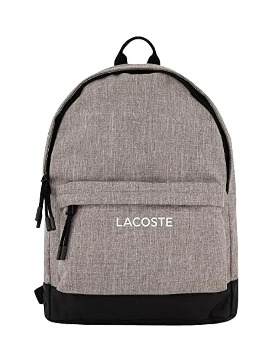 Sac à Dos Gris/Noir Homme Lacoste Neocroc Seasonal 2