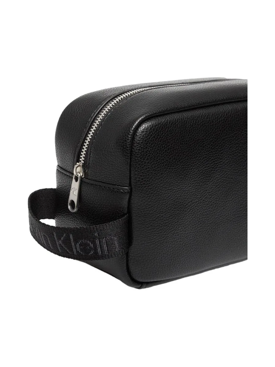 Trousse de Toilette Noir Homme Calvin Klein Jeans Webbing Strap Dopp 4
