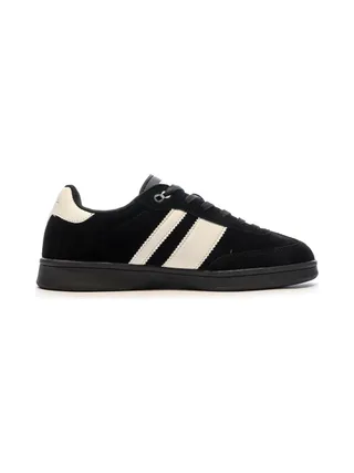 Baskets Noires/Blanches Homme Teddy Smith White Suede 2