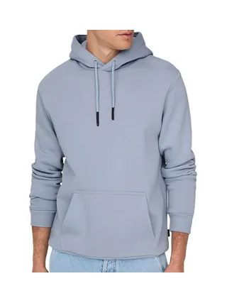 Sweat à Capuche Bleu Homme Only & Sons Ceres 1