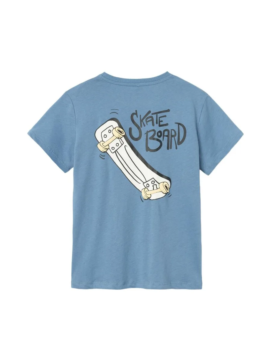 T-shirt Bleu Garçon Name it Kanes 3