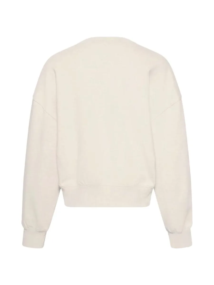 Sweat Écru Femme Calvin Klein Jeans French 3