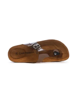 Sandales Transparente/Noir Femme Chattawak Summer 4