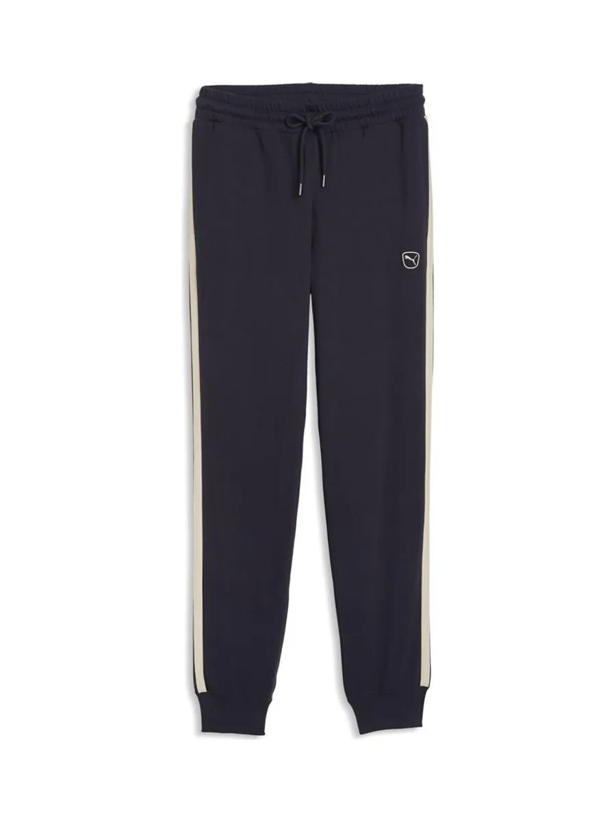 Pantalon de Survêtement Bleu Marine Femme Puma Elevated 2