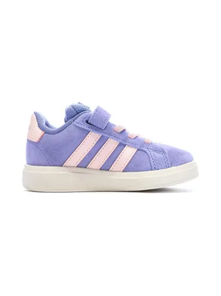 Baskets Violette/Rose Fille Adidas Grand Court 2