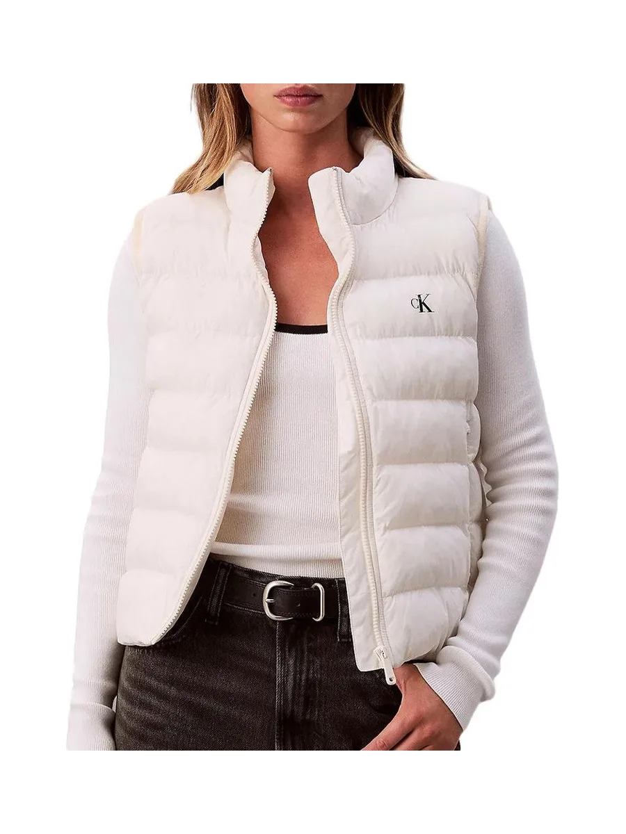 Doudoune Blanche Femme Calvin Klein Jeans Lightweight 2