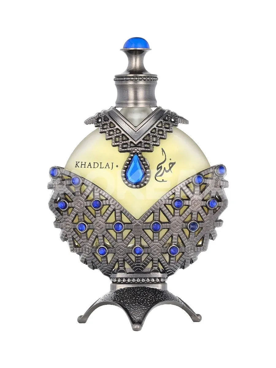 Khadlaj Hareem Al Sultan Antique Silver Perfume Oil 35ml 2