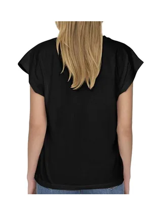 T-Shirt Noir Femme JDY Rose 2