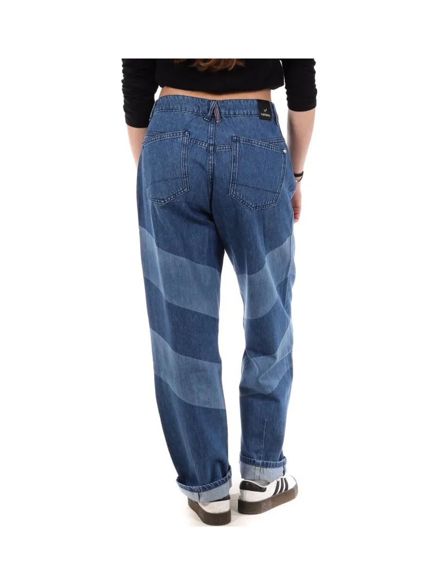 Jean Droit Bleu Femme Kaporal DUDEH 3