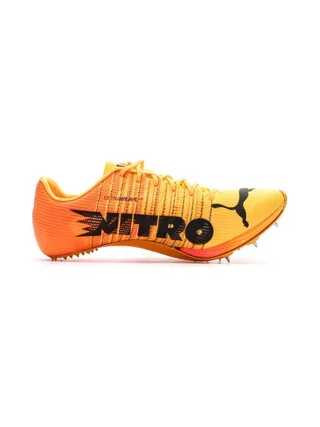 Chaussures d'Athlétisme Orange Rose Mixte Puma evoSPEED Sprint NITRO 2 2