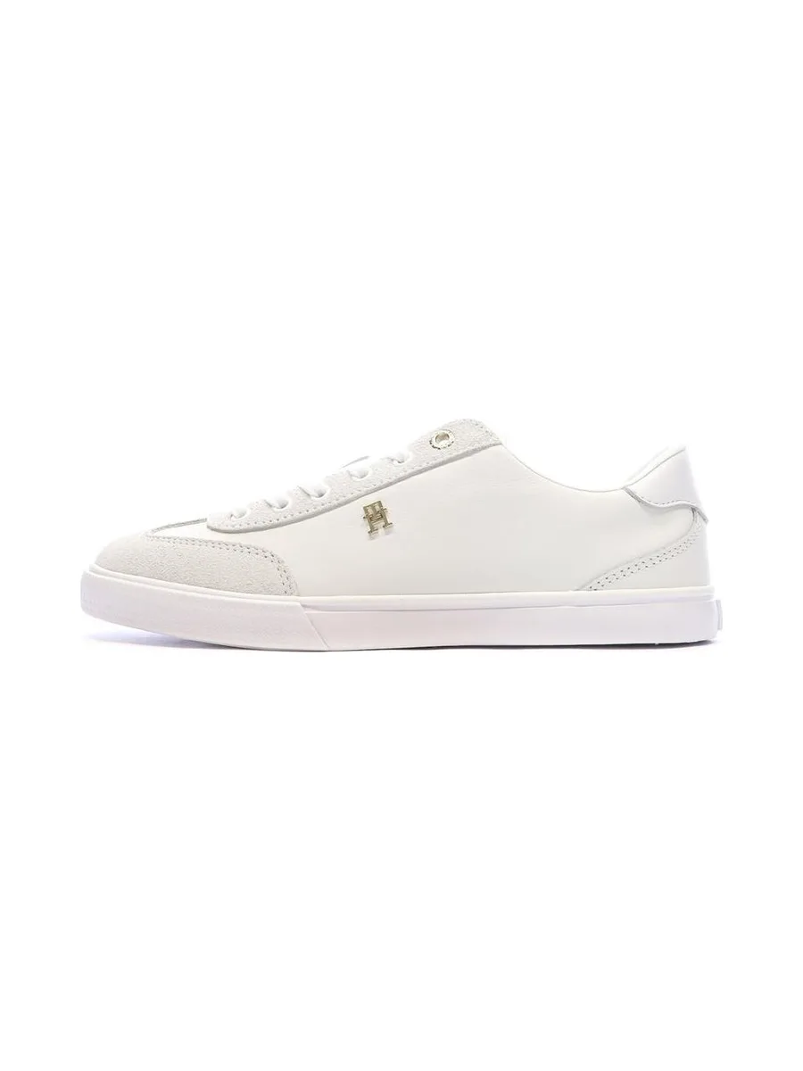 Baskets Ecru Femme Tommy Hilfiger Th Chic 2